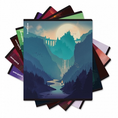 Тетрадь 96л кл. "Тенистые пейзажи"   ЕК 60581