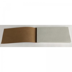 Блокнот-склейка NATURE, 100*200 мм, 80 г/м2, 80 л, серая бумага