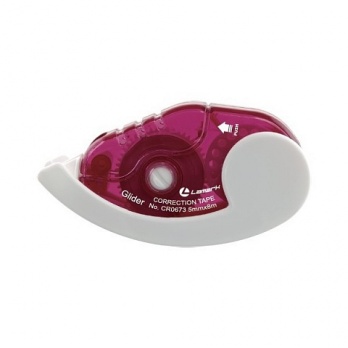 Корректир. лента 5мм*8м "Lamark" корпус красн., зелен. 673