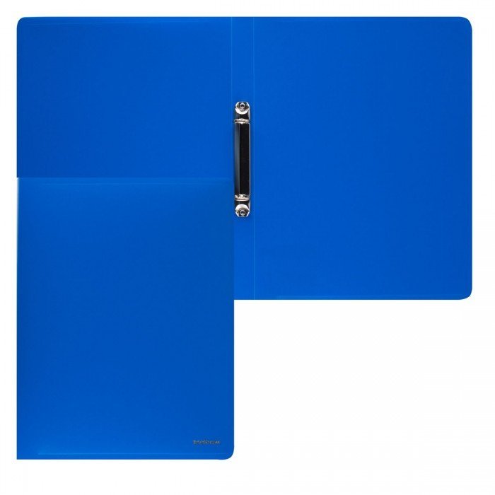 Папка 2 кольца А4 24мм синяя "Classic" EК 49965