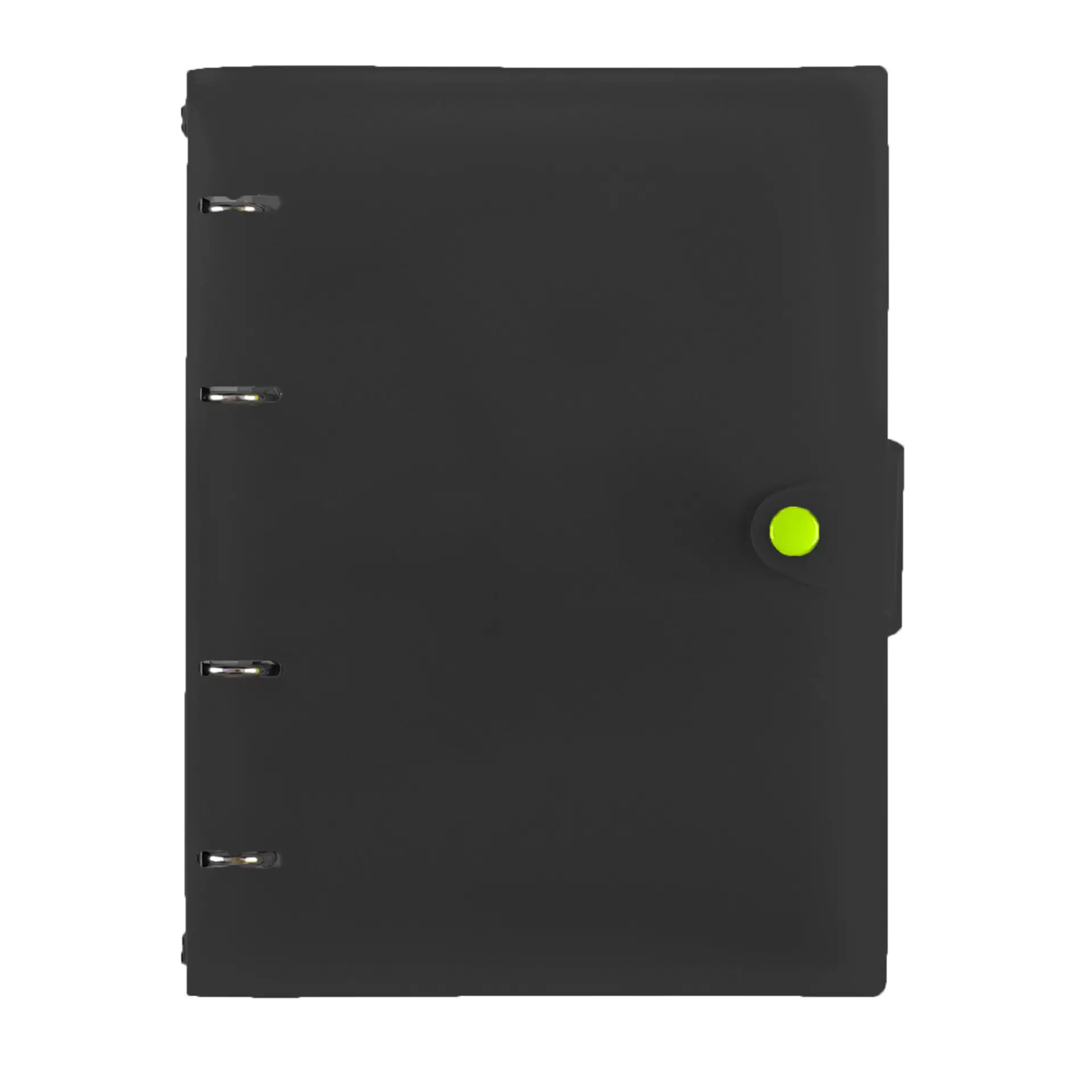 Тетрадь на кольцах А5 80л. "Любимый черный №2"  ТКПФ805636