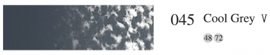 Пастель мягкая профес. квадратная №045 Холодный серый V