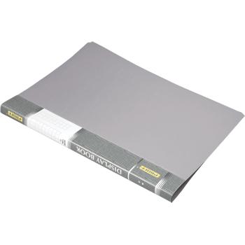 Папка с 20 вклад.серая 0.60мм  Proff DB20 F_сер