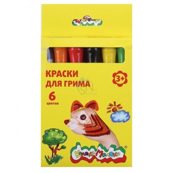 Грим 6цв. Каляка-Маляка  КГКМ06