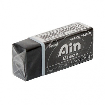 Ластик Hi-Polymer Ain Black Eraser, 43,4х17.4х11.8 мм