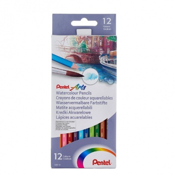 Акварельные карандаши Colour pencils, 12 шт.