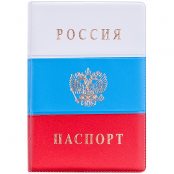 Обложка д/паспорта "Office Space" ПВХ "Триколор"   CdPs_6704