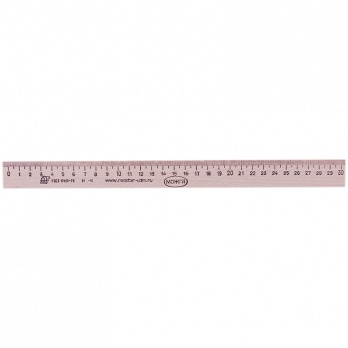 Линейка 30см деpевянная    С07