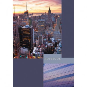 Книга д/записей А4 160л. "Городской стиль. Деловой квартал"  КЗ41602258