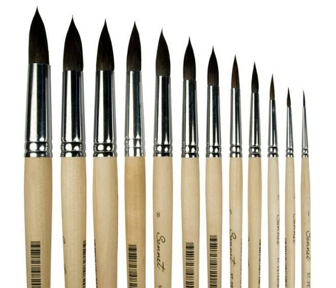 Кисть белка микс Сонет №10