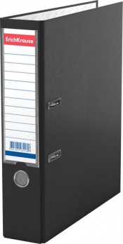 Регистратор А4 70мм черный "Granite"  ЕК 43516