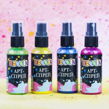 Арт-спрей коричневая светлая Decola, 50 мл (426)