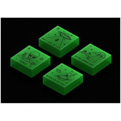 Ластик Berlingo "Aliens", флуоресцентный BLc_00610