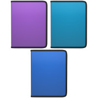 Папка на молнии А4 Glance Vivid  43396