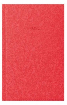 Тел./адр. книга А5 "PERFECT" красная  ЕК 34255