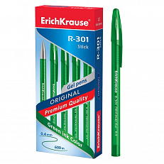 Ручка гел. зеленая 0,5мм "R-301 Original Gel"  45156