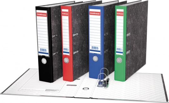 Регистратор А4 50мм черный разборн. "Original Pro"  ЕК 33013