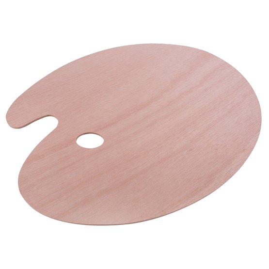 Палитра "Сонет" фанера, овальная, 40*50 см  DK18424