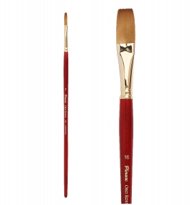 Кисть синт. № 6  Pinax "Oro Rosso", плоская удлиненная