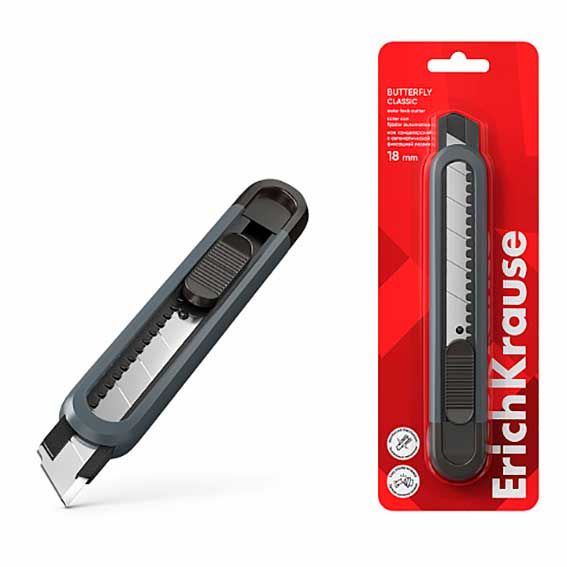 Нож канц. 18мм "Butterfly Classic" ЕК 62034
