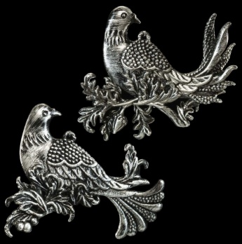 Украшение Небесная голубка 12см  40304