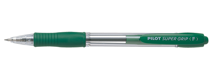 Ручка шар. автомат. зеленая 0,7мм "Pilot" BPGP-10R-F G