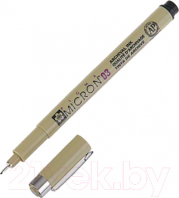 Ручка капиллярная Pigma Micron 003 Черный