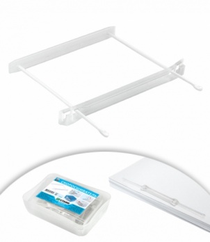 Сшиватель архив. прозрачн. 25шт СК31