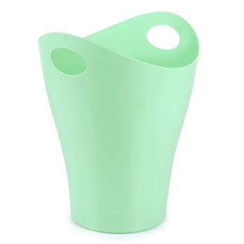 Корзина д/бумаг 8л зеленая Pastel  КР161