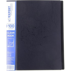 Папка с 100 вкл. черная 2214975