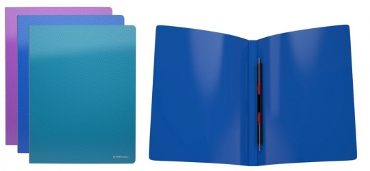 Папка-скоросш. пласт. "Glance Vivid" ассорти пружин. механиз ЕК 42970