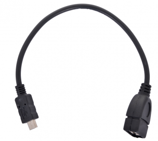 Кабель Cablexpert USB 2.0 OTG USBAF/MicroBM, 0.15м, пакет
