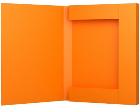 Папка на резинках Neon оранжевая  ЕК 47186