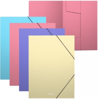 Папка на резинках "Matt Pastel" ассорти ЕК 50400