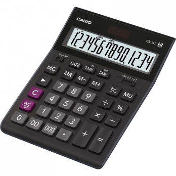 Калькулятор 14p "Casio" GR-14T-W-EP