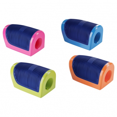 Точилка 1отв. пластик. "Berlingo Молния"  ассорти  ВВ_15002