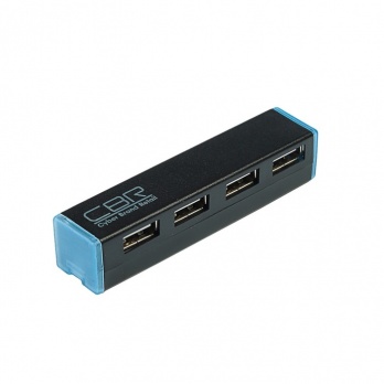 Концентратор USB CBR CH 135, 4 порта USB 2.0. Длина провода 4,5см.