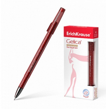 Ручка гел. красная 0,5мм "Celica" ЕК 45473