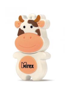 Флэш накопитель 16Gb Mirex Digital Kids Cow Peach USB 2.0