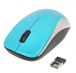 Беспроводная оптическая мышь GENIUS NX-7000, 1200dpi, USB, цвет голубой