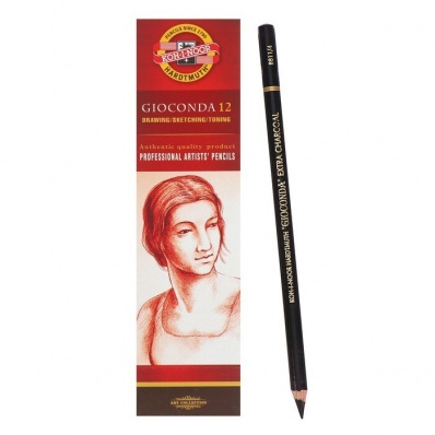 Угольный карандаш черный "Koh-I-Noor", B   8811