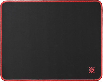 Игровой коврик DEFENDER Black M 360x270x3 мм, ткань+резина