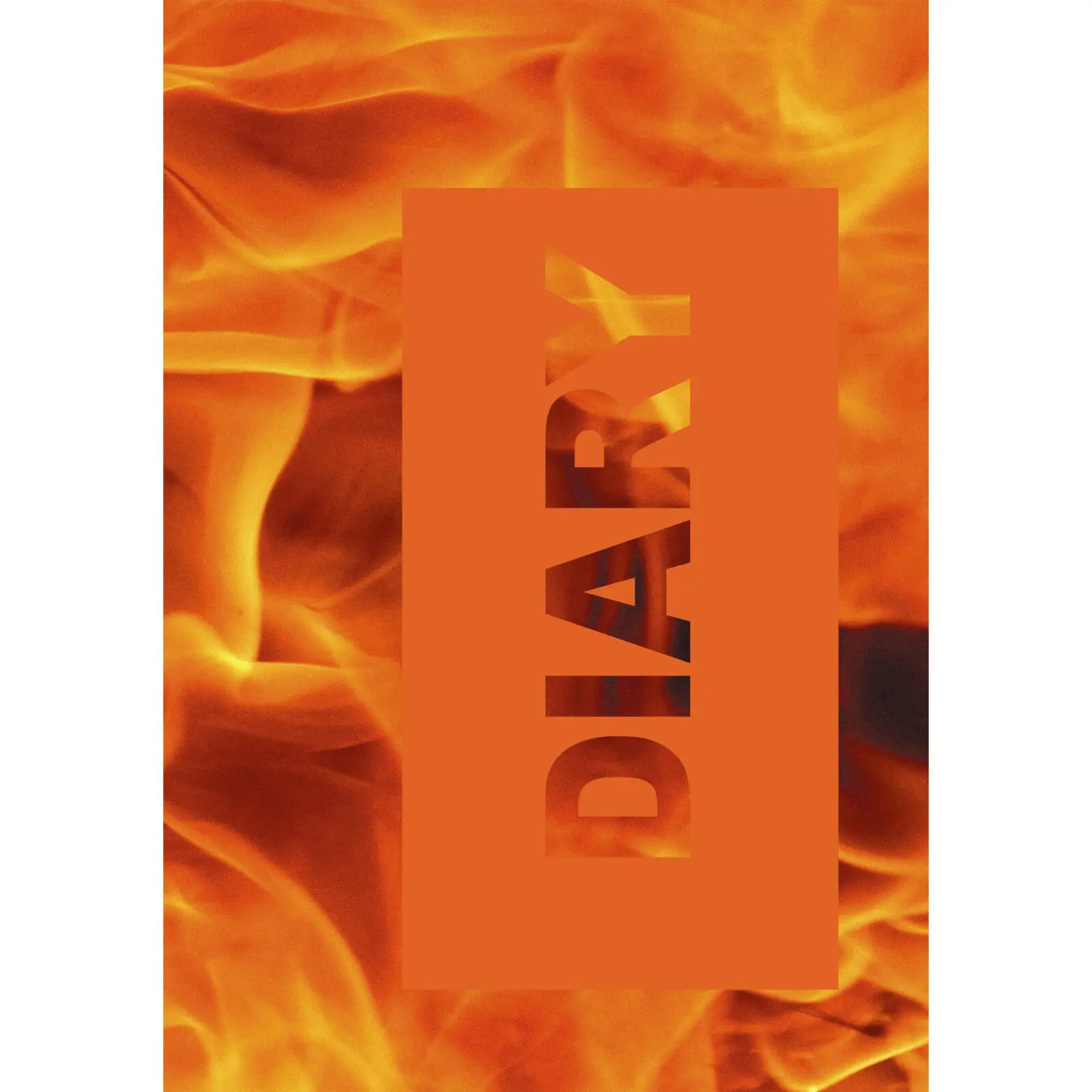 Ежедневник А5 полудатир. "Огонь" 192л. ЕЖЛ23519203