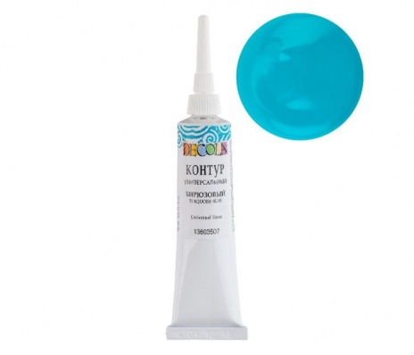 Контур универсальный бирюзовый Декола, 18мл.