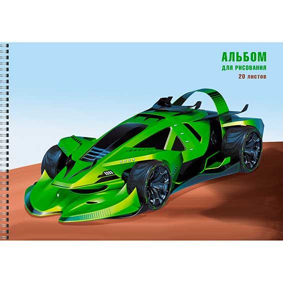 Альбом д/рис 20л. спир. "Турбо"  АС202358