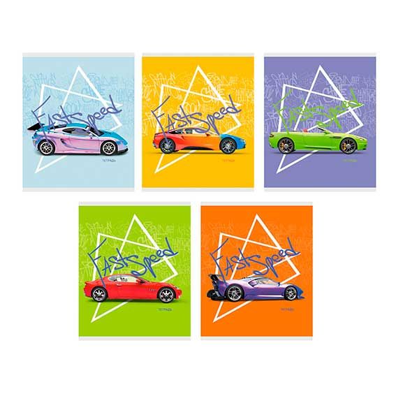 Тетрадь 48л. кл. "Высокая скорость" ТКЛ488335