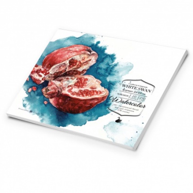 Склейка для акварели "White Swan", Torshon, 24х23 см, 250 г/м, 20л