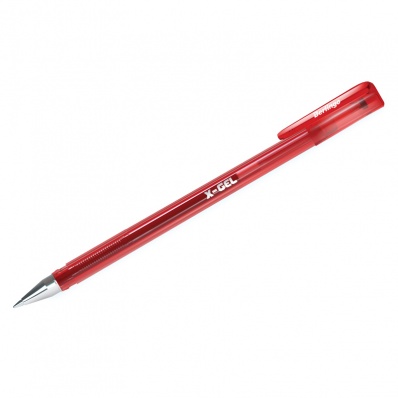 Ручка гел. красная 0,5мм "X-Gel" CGp_50122