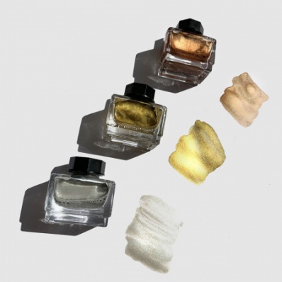 Тушь для рисования и каллиграфии, Малевичъ, бронза, 15 мл