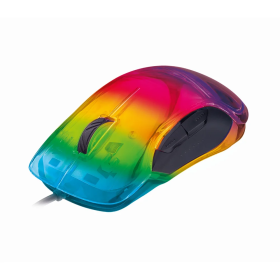 Проводная игровая мышь PERFEO "CHAMELEON", 8 кн, USB, GAME DESIGN, 6 цв. RGB подсветка, 1000-12800 D